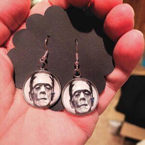 Frankenstein Dangle Earrings